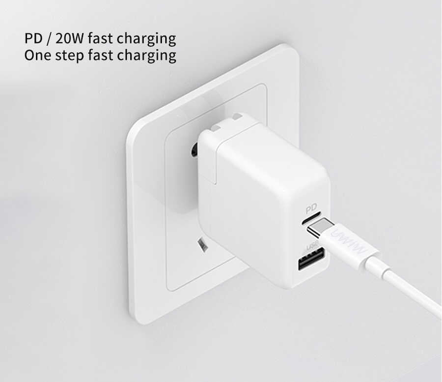 ​​​Wiwu G90 20W PD To Lightning Kablo 1M