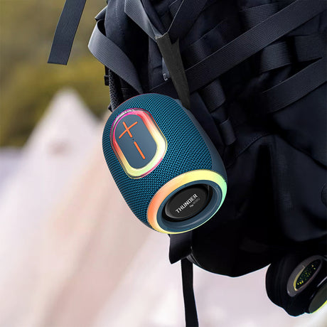 Wiwu H9 RGB Işıklı Askılı TWS Bluetooth Speaker Hoparlör v5.3 10W