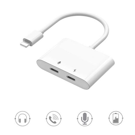 Wiwu LT01 Plus Lightning Ses Adaptörü