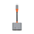 Wiwu LT08 Konuşma Destekli Lightning To 3.5mm Aux Çevirisi Ses Adaptörü