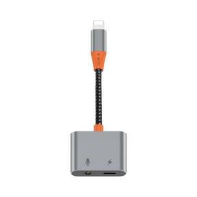 Wiwu LT08 Konuşma Destekli Lightning To 3.5mm Aux Çevirisi Ses Adaptörü