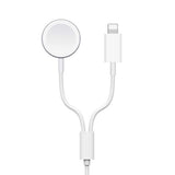 Wiwu M10 2 in 1 Wireless ve Lightning PD Şarj Kablosu
