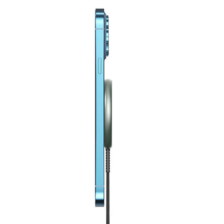 Wiwu M14 Intelligent Wireless Magnetik Şarj Ultra İnce Şeffaf 15W Android iOS Destekli