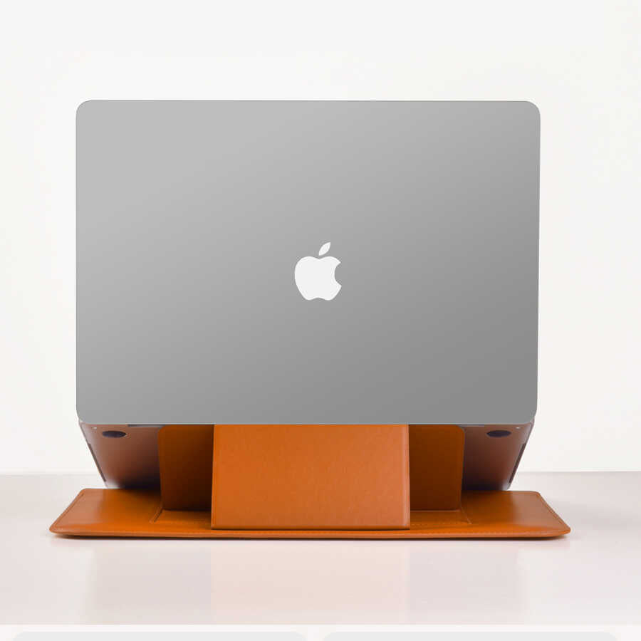 Apple Macbook 16.2' 2021 Wiwu Macbook Skin Pro Portable Stand Kılıf