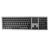 Wiwu MKB-03 Magic Keyboard Master iOS Android Windows İşletim Sistemi Uyumlu Bluetooth Kablosuz Klavye