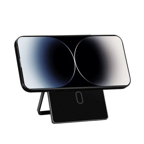 Wiwu MW-007 Warriors Pop-Up Buton Tasarımlı Magnetik Aramid Fiber Metal Standlı Kartlık