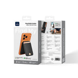 Wiwu MW-007P Magnetik Standlı Kartlık Kablosuz Şarj Uyumlu FindMy ve Find Hub Özellikli Mag Wallet