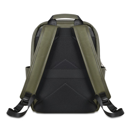 Wiwu Osun Serisi Metal Logolu PU Deri Laptop Sırt Çantası