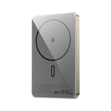 Wiwu P15 LED Işık Göstergeli Ultra İnce PD 20W Kablosuz Powerbank 5000mAh 15W