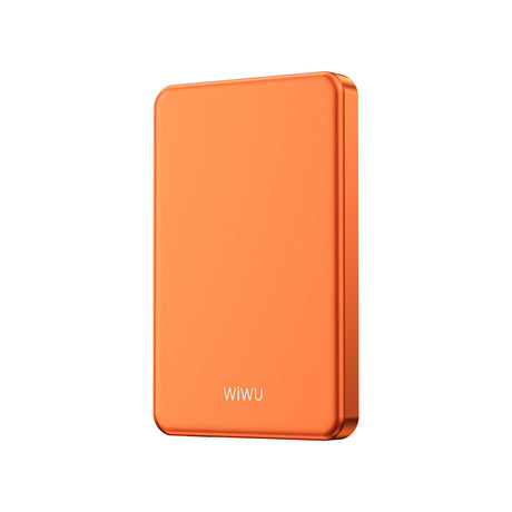 Wiwu P15 LED Işık Göstergeli Ultra İnce PD 20W Kablosuz Powerbank 5000mAh 15W