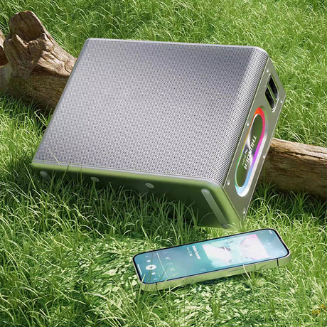 Wiwu P19 Thunder Bluetooth Speaker Hoparlör ve Karaoke Bluetooth Çift Mikrofon