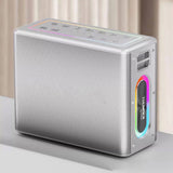 Wiwu P19 Thunder Bluetooth Speaker Hoparlör ve Karaoke Bluetooth Çift Mikrofon