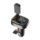 Wiwu PC600 36W Hızlı Şarj Destekli Dijital Göstergeli Bluetooth FM Transmitter