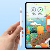 Wiwu Pencil A03 Kablosuz Şarj Özellikli Avuç İçi Reddi (Palm Rejection) ve Eğim Hassasiyeti Özellikli Dokunmatik Kalem