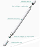 Wiwu Pencil Passive Stylus 2 in 1 Dokunmatik Çizim Kalemi