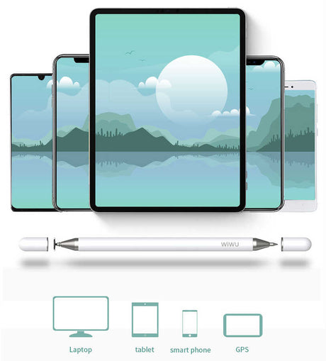 Wiwu Pencil Passive Stylus 2 in 1 Dokunmatik Çizim Kalemi
