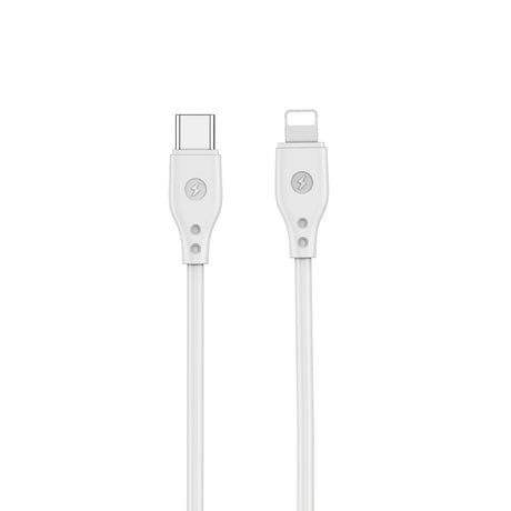 Wiwu Pioneer Wİ-C002 Ultra Esnek 30W Hızlı Şarj Özellikli Type-C to Lightning PD Kablo 1M