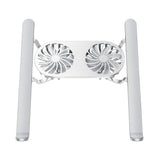 Wiwu S400 Pro Çift Fanlı Işıklı Katlanabilir Ayarlanabilir Laptop Standı 5W 3000RPM