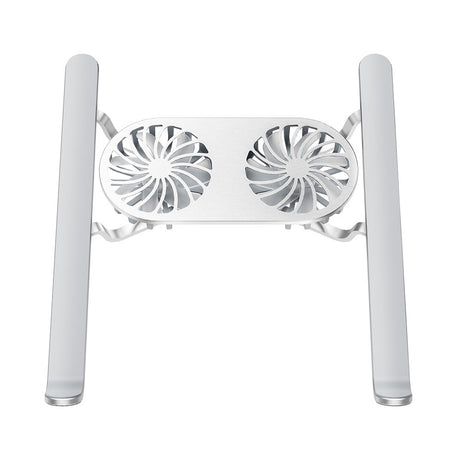 Wiwu S400 Pro Çift Fanlı Işıklı Katlanabilir Ayarlanabilir Laptop Standı 5W 3000RPM