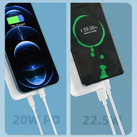 Wiwu SC10000 M-safe Mıknatıslı Wireless Powerbank