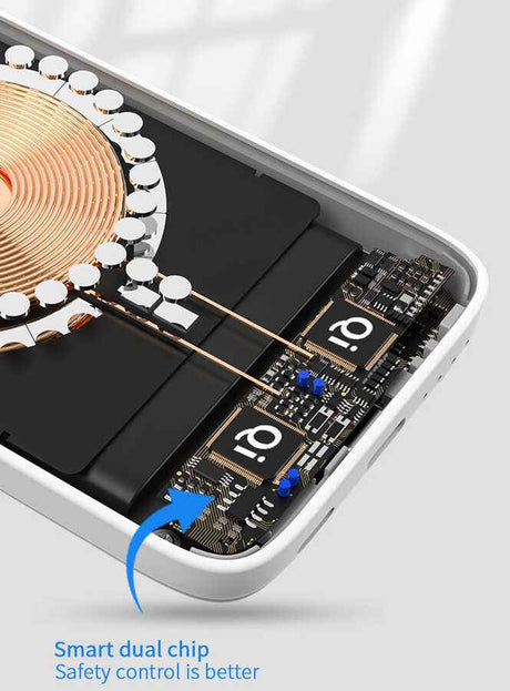 Wiwu SC5000A M-safe Mıknatıslı Wireless Powerbank