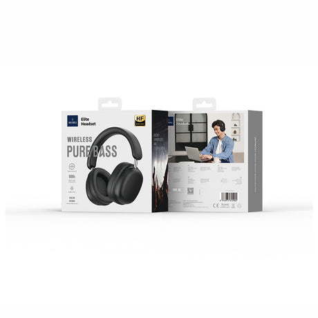 Wiwu TD-05 Elite Serisi Ayarlanabilir Katlanabilir Pure Bass Hi-Fi Kulak Üstü Bluetooth v5.3 Kulaklık