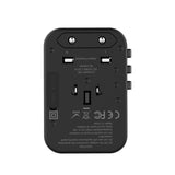 Wiwu UA-303 Çoklu Universal TR/US/UK/AUS/EU Uyumlu Şarj Adaptörü 33.5W