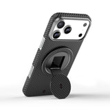 Wiwu Warriors Serisi Aramid Fiber 360 Derece Dönebilen Magnetik Ring Stand Telefon Tutucu