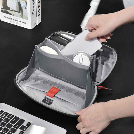 Wiwu Warriors Tech Pouch X Pro Dupont Cordura 1000D Naylon Kumaş Macbook Aksesuar Çantası