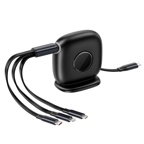 Wiwu Wi-C012 Masaüstü Düzenleyicili Type-C to C+L+M Hızlı Şarj Kablosu 1.2M