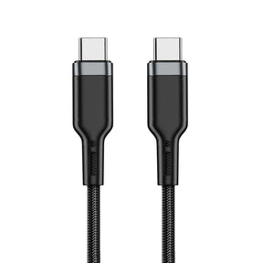 Wiwu Wi-C013 Platinum Serisi Type-C to Type-C Hızlı Şarj Özellikli Data ve Şarj Kablosu 100W 1.2m