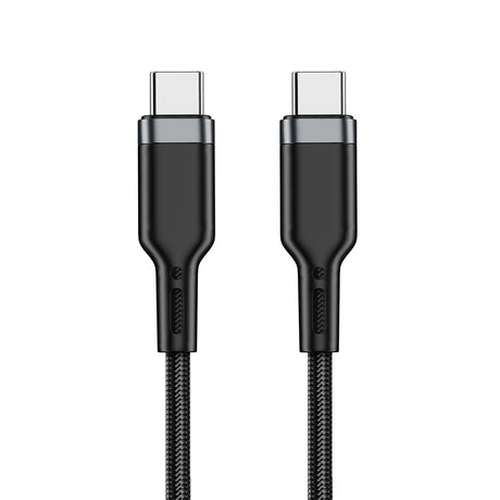 Wiwu Wi-C013 Platinum Serisi Type-C to Type-C Hızlı Şarj Özellikli Data ve Şarj Kablosu 60W 2M