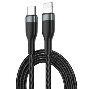 Wiwu Wİ-C017 Concise Serisi Type-C to Lightning PD Data Kablo 30W 2 Metre