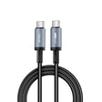 Wiwu Wi-C061 Titanlink Serisi Type-C to Type-C Hızlı Şarj Özellikli PD Data ve Şarj Kablosu 60W 2.5M