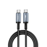 Wiwu Wi-C061 Titanlink Serisi Type-C to Type-C Hızlı Şarj Özellikli PD Data ve Şarj Kablosu 60W 2.5M