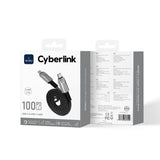 Wiwu Wi-C078 Cyberlink Serisi Type-C to Type-C PD Hızlı Şarj Özellikli Data ve Şarj Kablosu 100W 1M