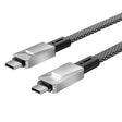 Wiwu Wi-C078 Cyberlink Serisi Type-C to Type-C PD Hızlı Şarj Özellikli Data ve Şarj Kablosu 100W 1M
