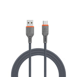 Wiwu Wi-C096 Flame Guard Serisi USB-A to Type-C Hızlı Şarj Özellikli Data ve Şarj Kablosu 1.2M