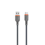 Wiwu Wi-C096 Flame Guard Serisi USB-A to Type-C Hızlı Şarj Özellikli Data ve Şarj Kablosu 1.2M