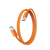 Wiwu Wi-C101 Essen Serisi Type-C to Type-C Hızlı Şarj Özellikli Data ve Şarj Kablosu 240W 1.5M