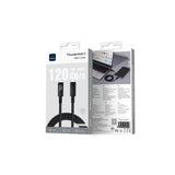 Wiwu Wi-C102 Type-C to Type-C Thunderbolt 5 Kablo 16K Ultra HD 240W 180cm