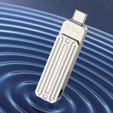 Wiwu Wi-FD001 3in1 USB3.2 Sürücü Disk USB-A + Lightning + Type-C OTG 256 GB