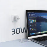 Wiwu Wi-G008 Essen Serisi GaN Tech PD Hızlı Şarj Özellikli Şarj Başlığı 30W