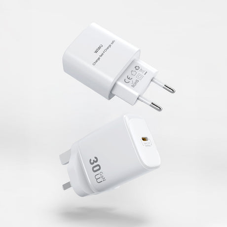 Wiwu Wi-G008 Essen Serisi GaN Tech PD Hızlı Şarj Özellikli Şarj Başlığı 30W