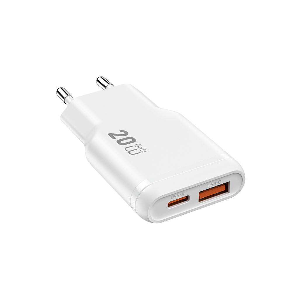 Wiwu Wi-G032 Essen Slim Serisi GaN Tech PD Hızlı Şarj Özellikli Şarj Başlığı 20W