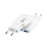 Wiwu Wi-G033 Essen Slim Serisi GaN Tech PD Hızlı Şarj Özellikli Şarj Başlığı 30W