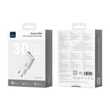 Wiwu Wi-G033 Essen Slim Serisi GaN Tech PD Hızlı Şarj Özellikli Şarj Başlığı 30W