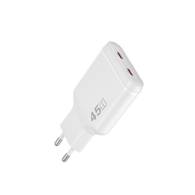 Wiwu Wi-G034 Essen Slim Serisi GaN Tech PD Hızlı Şarj Özellikli Şarj Başlığı 45W