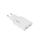 Wiwu Wi-G034 Essen Slim Serisi GaN Tech PD Hızlı Şarj Özellikli Şarj Başlığı 45W
