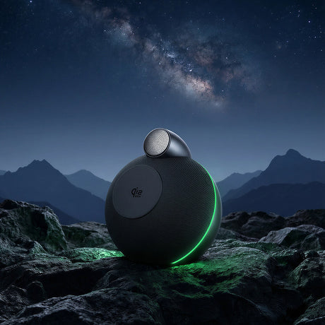 Wiwu Wi-G042 Qi2 Şarj Teknolojili Bluetooth Speaker Hoparlör Özellikli 25W Kablosuz Şarj Standı